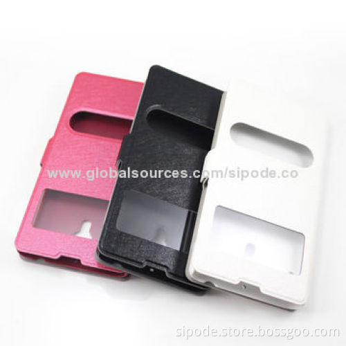 Slim Folio Leather Mobile Phone Case for iPhone 6
